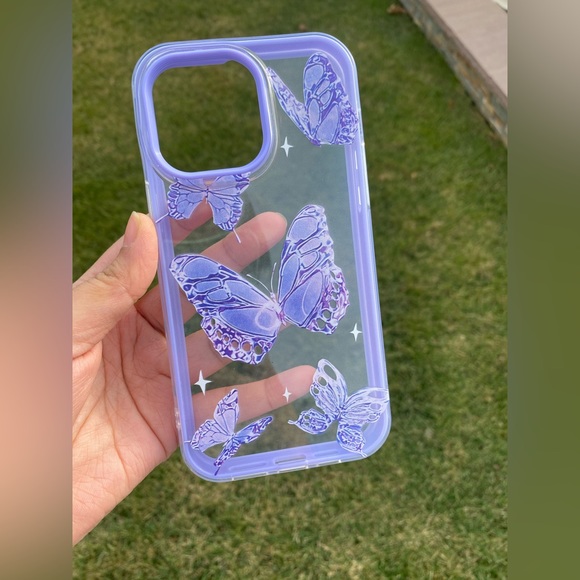 Butterfly printed iphone 14 pro Max case - Picture 8 of 10